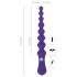 You2Toys - Bolvormige, flexibele analdildo (paars)