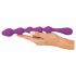 You2Toys - Flexibele anale dildo met bolletjes - (paars)