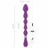 You2Toys - Flexibele anale dildo met bolletjes - (paars)