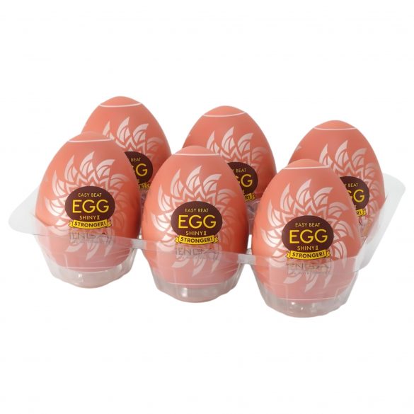 TENGA Egg Shiny II Stronger - masturbatie-ei (6 stuks)