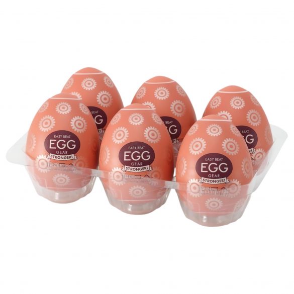 TENGA Egg Gear Stronger - masturbatie-ei (6 stuks)