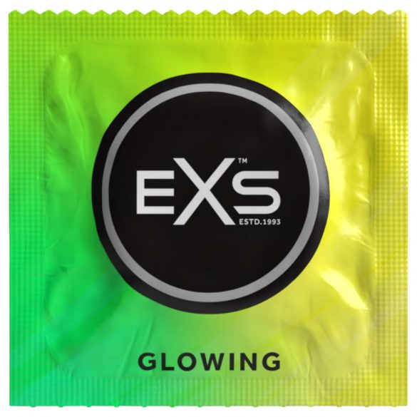 EXS Glow - lichtgevende condoom (3 stuks)