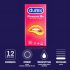 Durex Emoji PleasureMe - geribbeld-gepunt condoom (12 stuks)