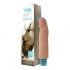 Lonely Max - realistische vibrator (17cm) - naturel