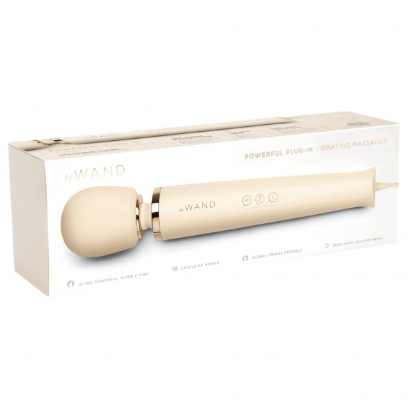 le Wand - exclusieve massager vibrator (beige)