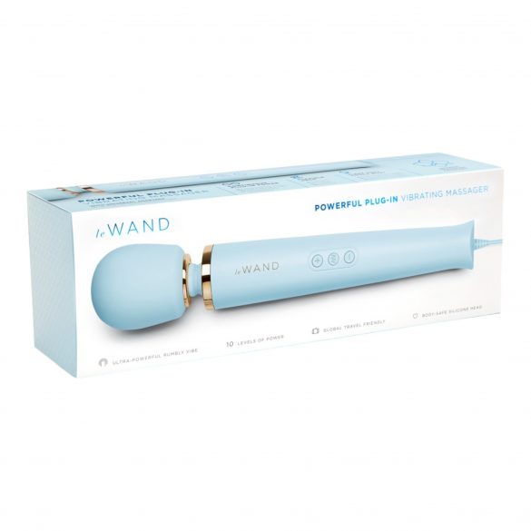 Le Wand - Exclusieve Netvoeding Massager Vibrator (Blauw)