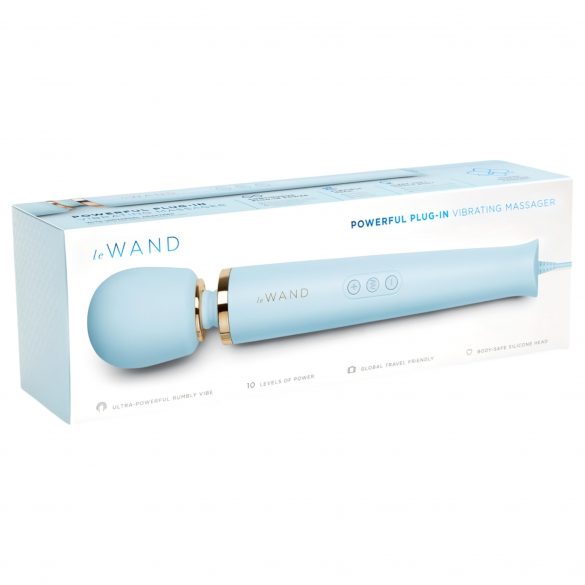 Le Wand - Exclusieve Netvoeding Massager Vibrator (Blauw)