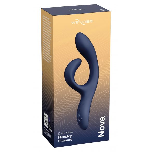 We-Vibe Nova 2 - oplaadbare, slimme vibrator met clitorisstimulator (blauw)