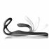 Rocks-Off - oplaadbare anale vibrator met penisring (zwart)