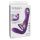 Fantasy For Her - 4-motorige G-punt vibrator en clitoris stimulator (paars)