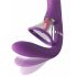 Fantasy For Her - 4-motorige G-punt vibrator en clitoris stimulator (paars)