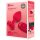 b-vibe heart - oplaadbare anale vibrator met afstandsbediening (rood)