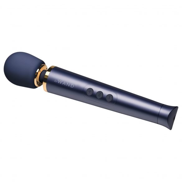 Le Wand Petite - exclusieve, oplaadbare vibrator (blauw)