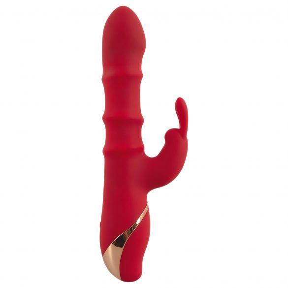 You2Toys Konijn - bewegende ring vibrator (rood)