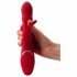 You2Toys Konijn - bewegende ring vibrator (rood)