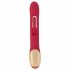 Smile - clitorale tril-massager met tong (rood)