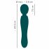 You2Toys Grande - oplaadbare massage vibrator (groen)