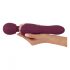 You2Toys Grande - oplaadbare massage vibrator (bordeaux)