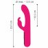 You2Toys Pink Sunset - digitale vibrator met clitorisstimulator (roze)