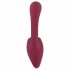 Javida - tong 2in1 vibrator (bordeaux)