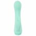 Cuties Mini 4 - oplaadbare, waterdichte, konijnvibrator (groen)