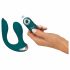 Couples Choice Hands-free - aan te brengen vibrator (turquoise)