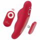 / Smile - oplaadbare, draadloze slipvibrator (rood)