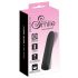 Smile - oplaadbare, waterdichte mini vibrator (zwart)