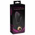 Eternal - opblaasbare vibrator met clitorisstimulator (zwart)