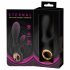 Eternal - opblaasbare vibrator met clitorisstimulator (zwart)