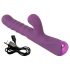 Javida - 3in1 konijnenvibrator (paars)