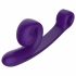 Snail Vibe Curve - 2-in-1 clitoris vibrator (paars)