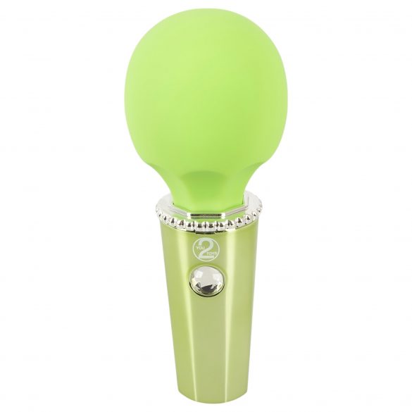 You2Toys Mini Wand - oplaadbare massage vibrator (groen)