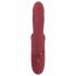 Javida 2 Function Rabbit - oplaadbare vibrator met clitorisarm (rood)