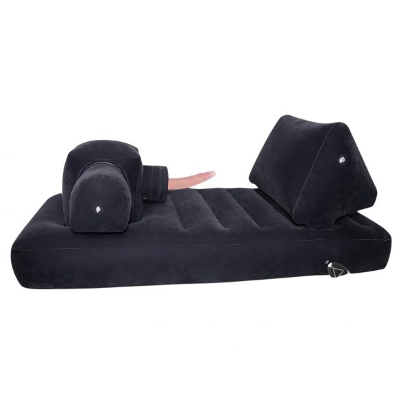 You2Toys Velvet Luxury - seksspeeltje met ingebouwd bed (zwart)