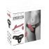 You2Toys - strap-on vibrator set (zwart-magenta)