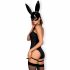 Obsessive OB7008 Sexy Bunny - konijnenmeisje kostuum (zwart)