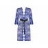 Obsessive Cobaltess - kanten kimono (blauw)