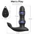 Men's Play - op-en-neer bewegende prostaat vibrator (zwart)