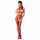 Passion BS048 - open net overall met halternek (rood) - S-L