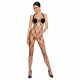 Passion BS091 - grote net bodystocking (zwart) - S-L