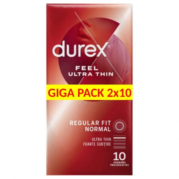 Durex Feel Ultra Thin - superdunne condooms (2x10 stuks)