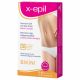 X-Epil - kant-en-klare premium gel-wax strips 12 stuks - bikini/oksels