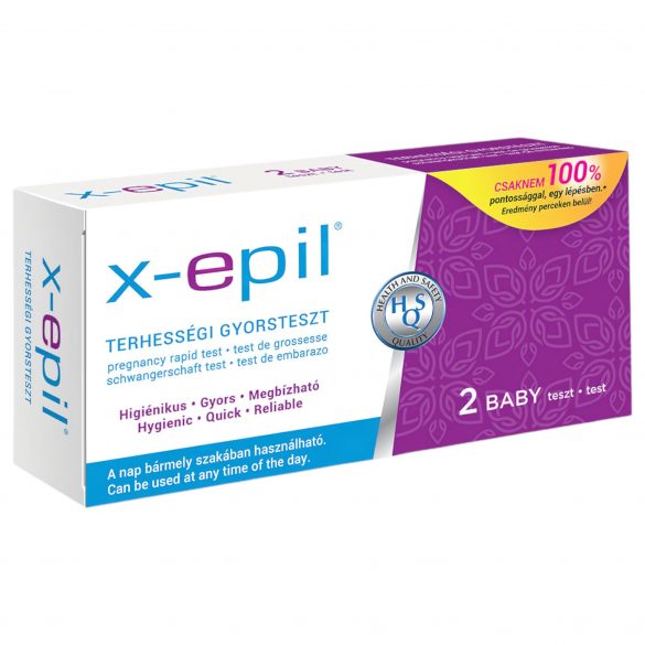 X-Epil - zwangerschapstest strips (2st)