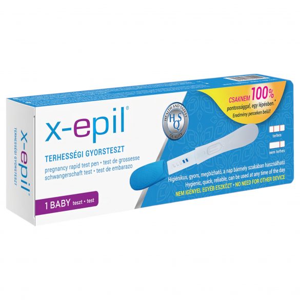 X-Epil – exclusieve zwangerschapstest pen (1st)