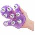 Roller Ballen Massager - handgreep (paars)