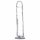 Addiction Crystal - voet dildo (doorzichtig) - 20cm