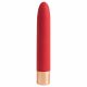 Charming Vibe Desire - oplaadbare staaf vibrator (rood)