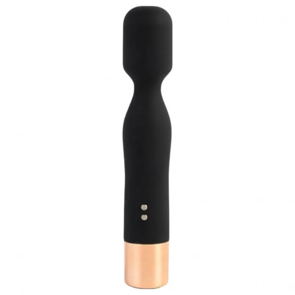 Eenzaam Charmante Trillende Staf - Oplaadbare Massager Vibrator (Zwart)