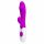 Pretty Love Snappy - waterdichte vibrator met clitorisstimulator en G-spot (paars)